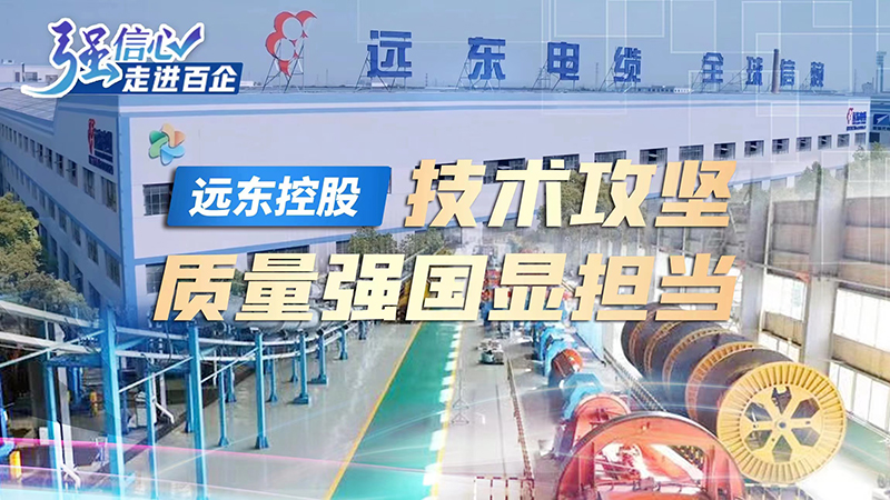 強信心·走進百企｜遠東控股：技術攻堅 質量強國顯擔當