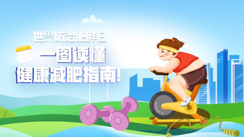 世界防治肥胖日｜一圖讀懂健康減肥指南！